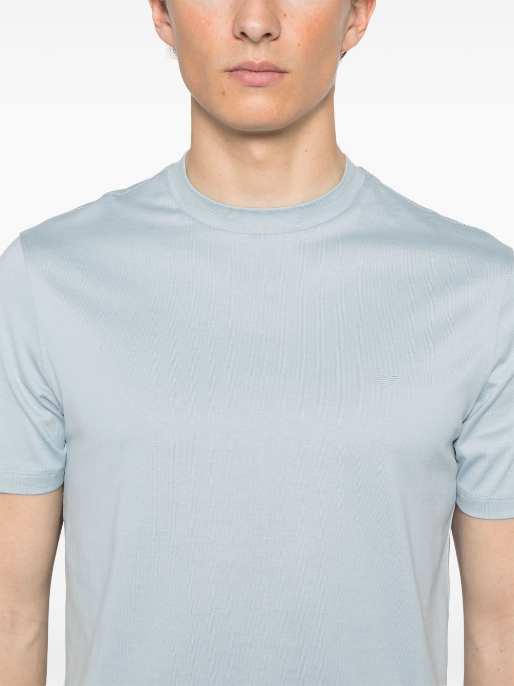 Emporio Armani Capsule T-shirts and Polos - Blue and green | 7cde9284bf67c1ea96352bb37e86e13b46919a23