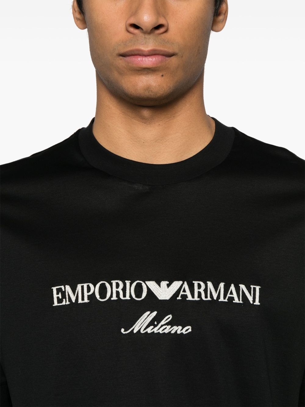 Emporio Armani T-shirts and Polos - Blacks and greys | aef23260f416646e931e9798a0c34f7e58fd3ac5