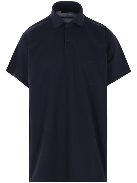 Interwined Cotton Polo Shirt