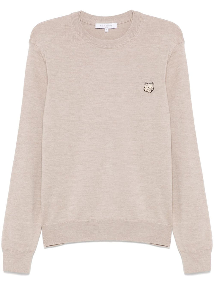 Maison Kitsune' Sweaters - Brown | 252dd300a94e02592053ce2533802442963d12f1