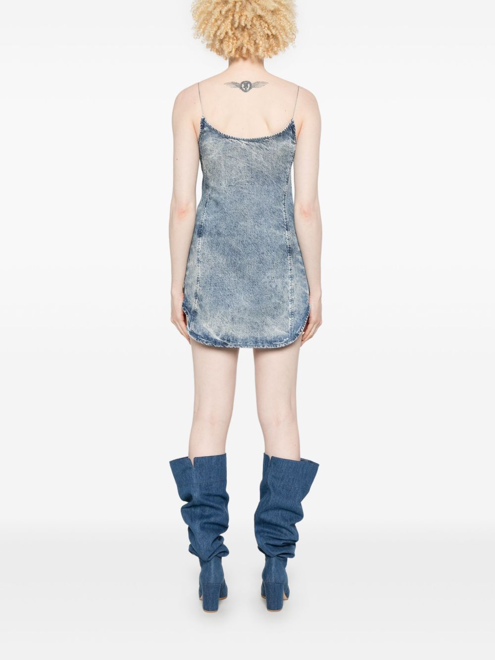 Diesel Dresses Blue And Green Diesel Dresses Blue And Green