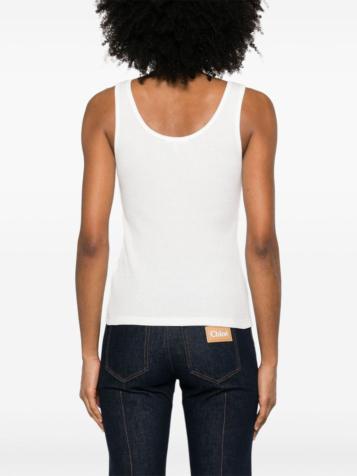 Chloè Top - WHITE | 1eed2485c3f1a600c9907e247ed7de8c673cd777