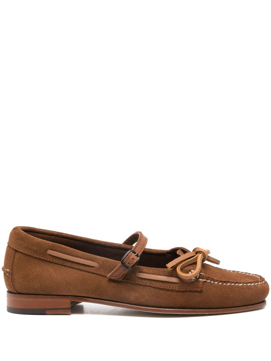 Lorea Suede Leather Loafers