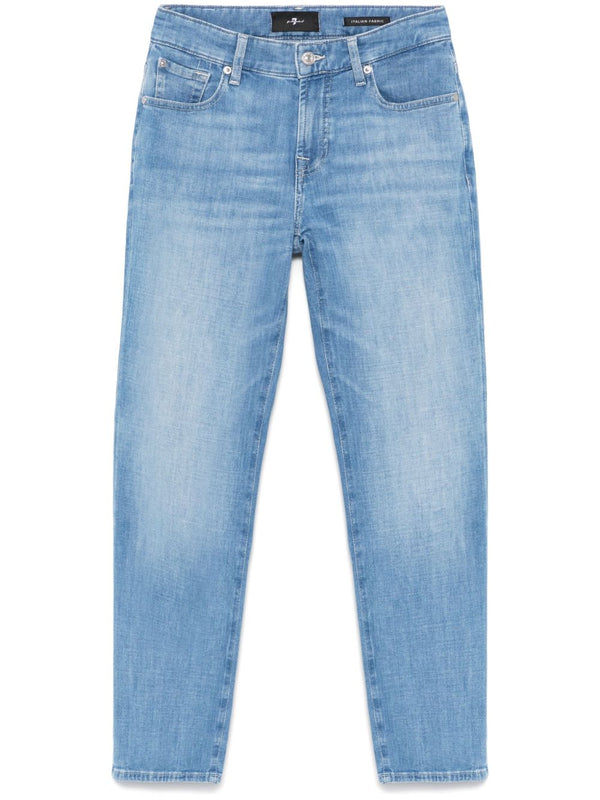 Calie Straighnt Cropped Jeans
