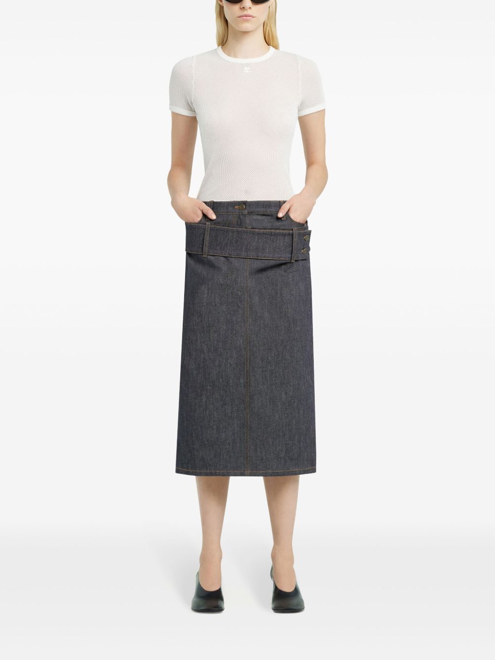 Courreges Pre T-shirts and Polos - Light and natural | 5f907acbce2384e11eed76d6270a27d38feb295e