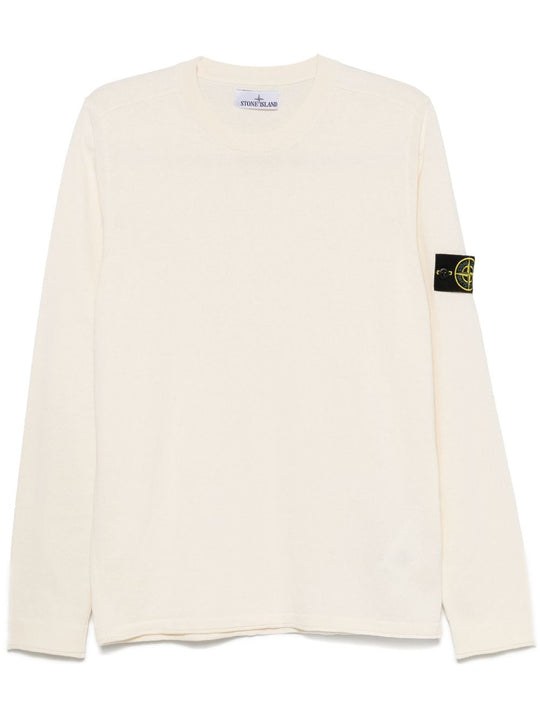 Logo Cotton Crewneck Sweater