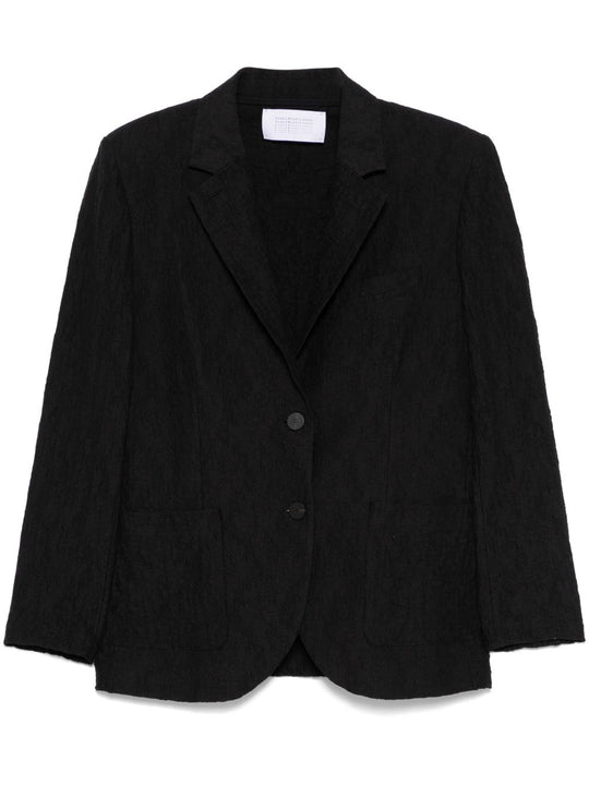 Cotton Blend Blazer Jacket