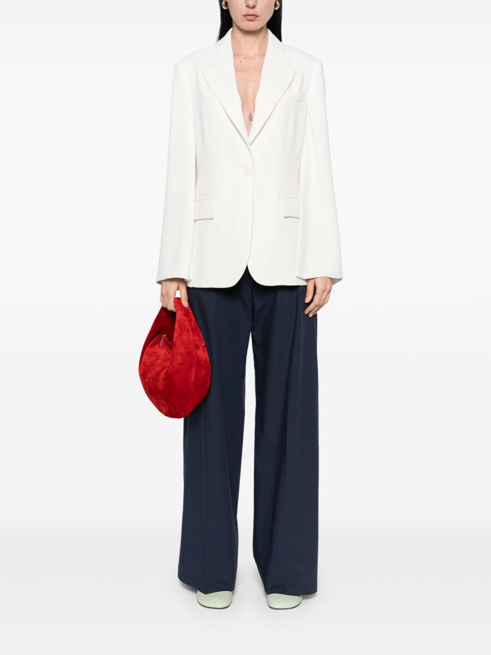 Parosh Trousers - Blue and green | 2451998e20ffaa4c18bf8a75ade3ea6b5c4f4887