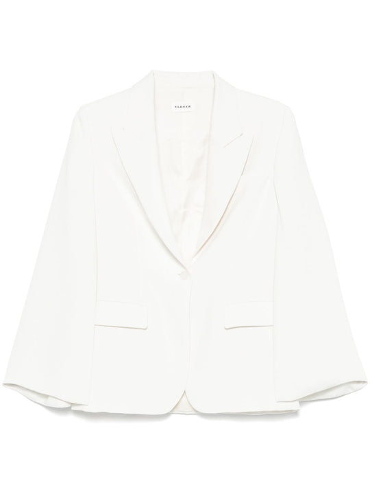 Single-Breasted Blazer Jacket