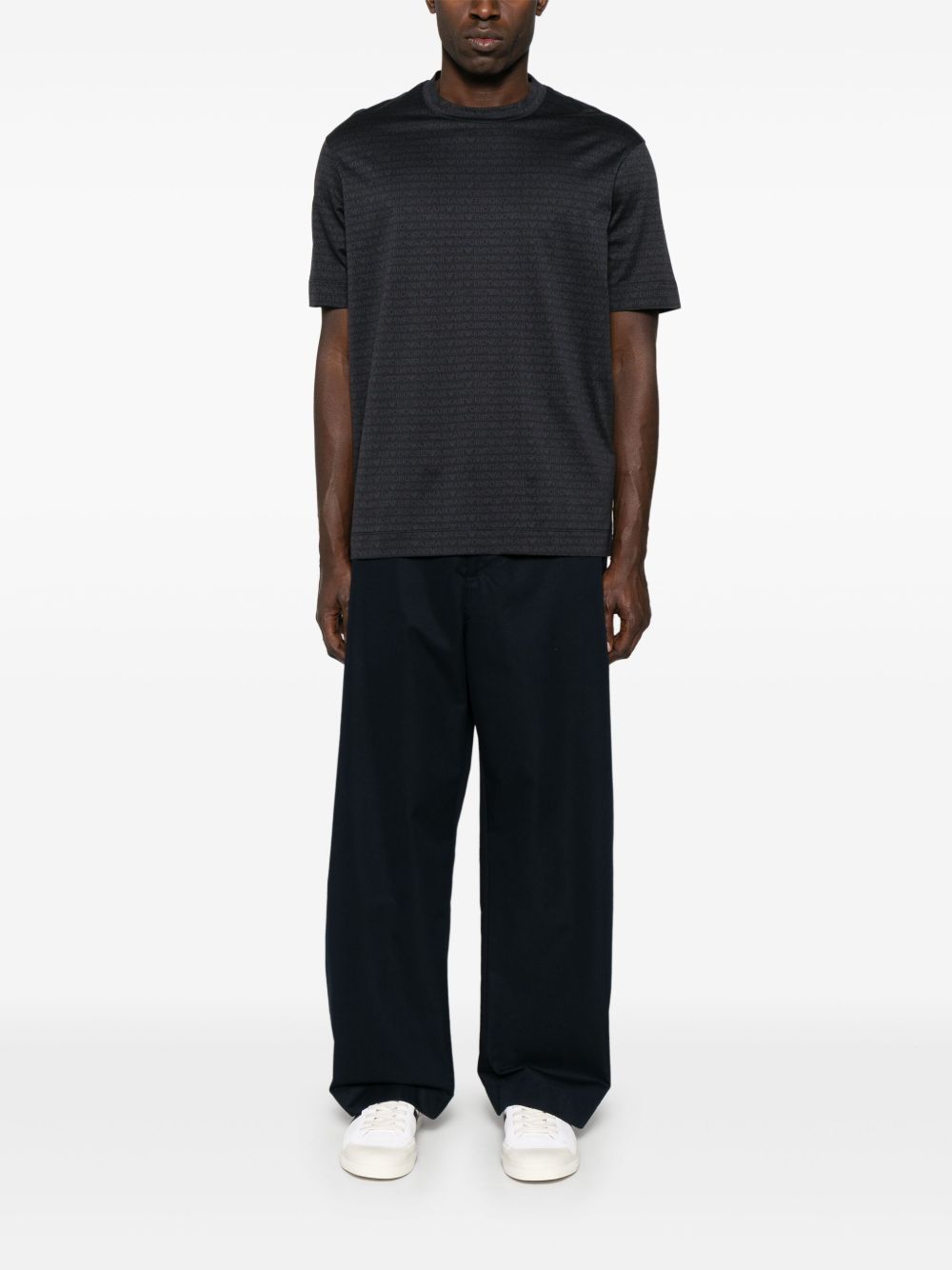 Emporio Armani T-shirts and Polos - Blacks and greys | 43c5cc0861c0cf5b69f9e5add7b28b51f921510f