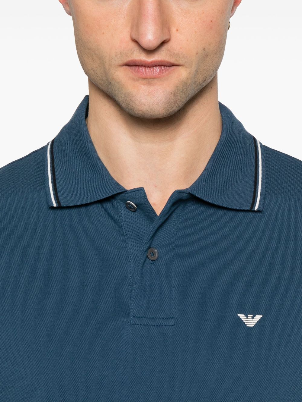 Emporio Armani T-shirts and Polos - Blue and green | 4b256f2df7d61eb5a84afed7917f8209940b1459