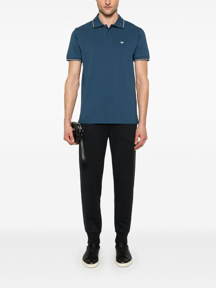 Emporio Armani T-shirts and Polos - Blue and green | b1e7a6e09628f72b70563ae36b0a07e1773e5f14