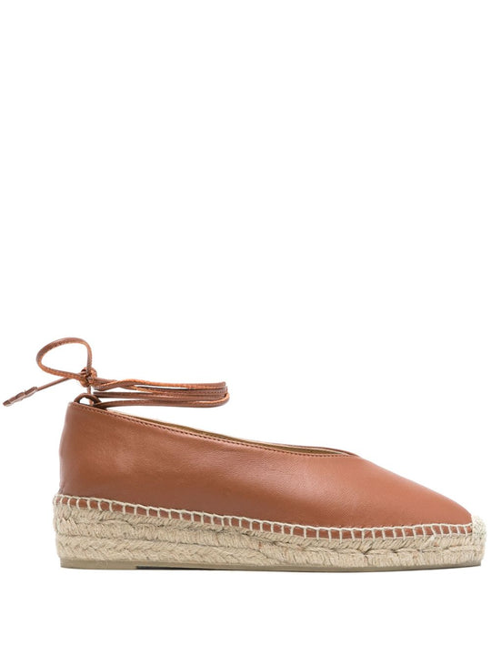 Gea Leather Espadrilles