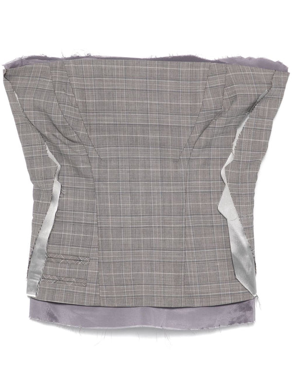 Wool Blend Corset
