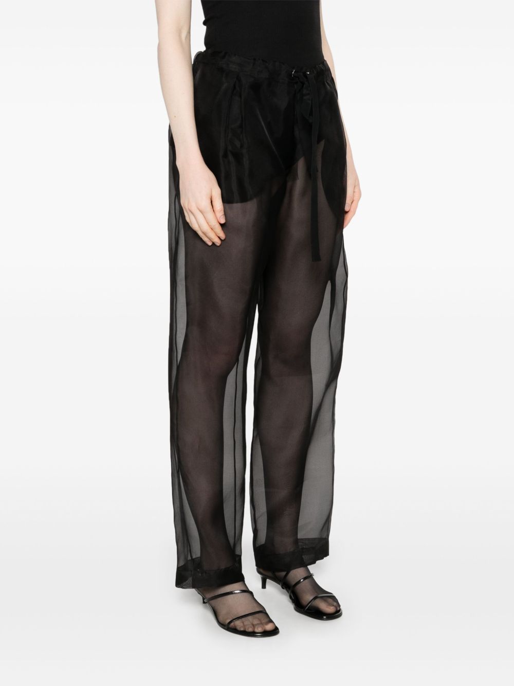 Khaite Trousers - Blacks and greys | 521e91baa4ffb9e5850d72fbd438a0c94c88a15d