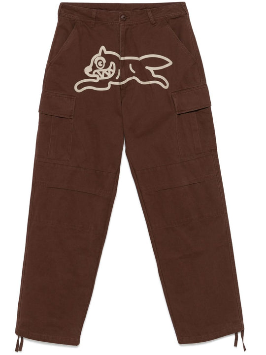 Running Dog Cargo Trousers