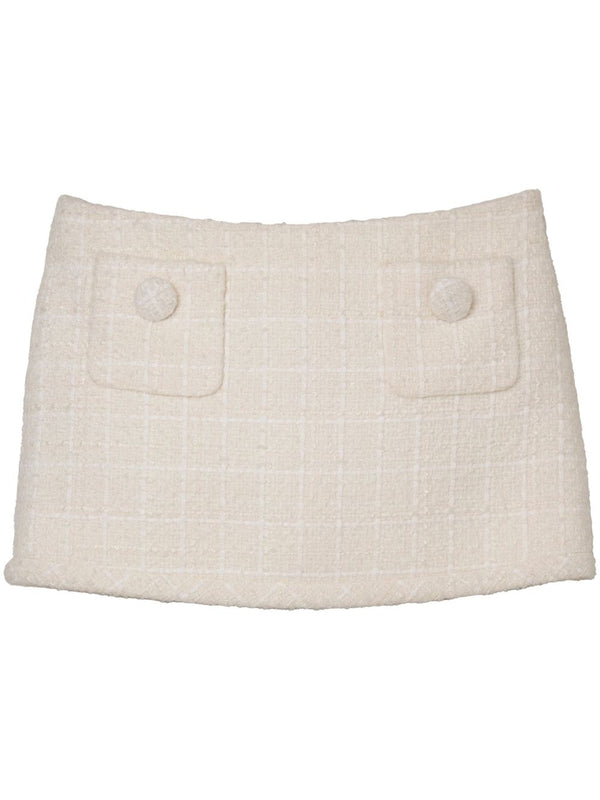 Tweed Mini Skirt