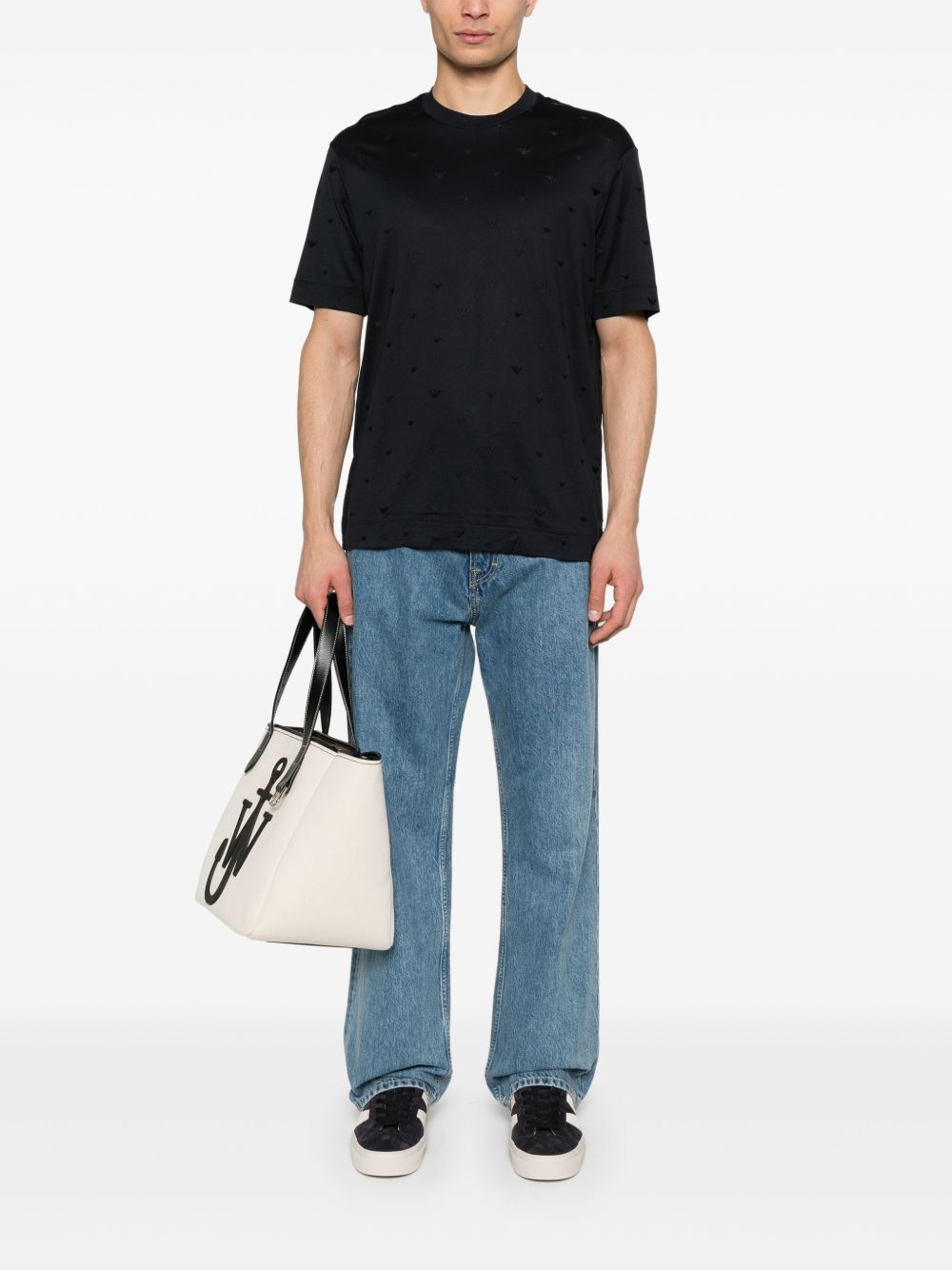 Emporio Armani T-shirts and Polos - Blue and green | 8fe086d1bf8bb3fa754784864bddeeff509971e5