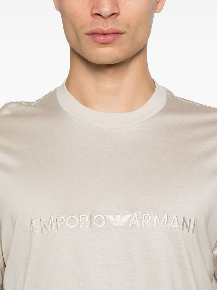 Emporio Armani T-shirts and Polos - Light and natural | 8966f02a6d2a2bfa822c00c1a34fecda032b37fe