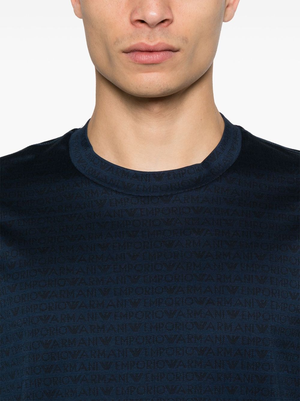 Emporio Armani T-shirts and Polos - Blue and green | 45f33719b94f03658f31ec1eb95b5d5db0986a24