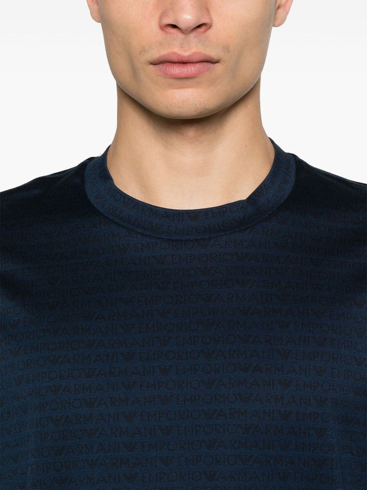 Emporio Armani T-shirts and Polos - Blue and green | 45f33719b94f03658f31ec1eb95b5d5db0986a24