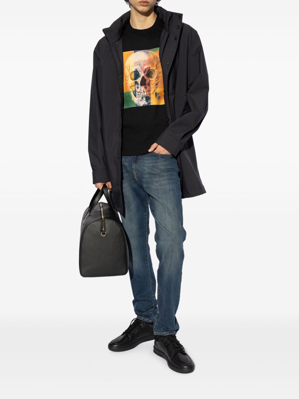 Ps By Paul Smith T-shirts and Polos - Blacks and greys | f5e488228be24a0c6e0398c392a42ffd99f4c35b