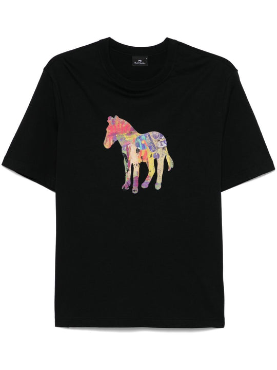 Zebra Craft Cotton T-Shirt
