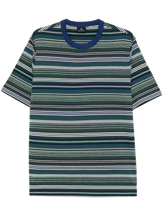 Striped Cotton T-Shirt