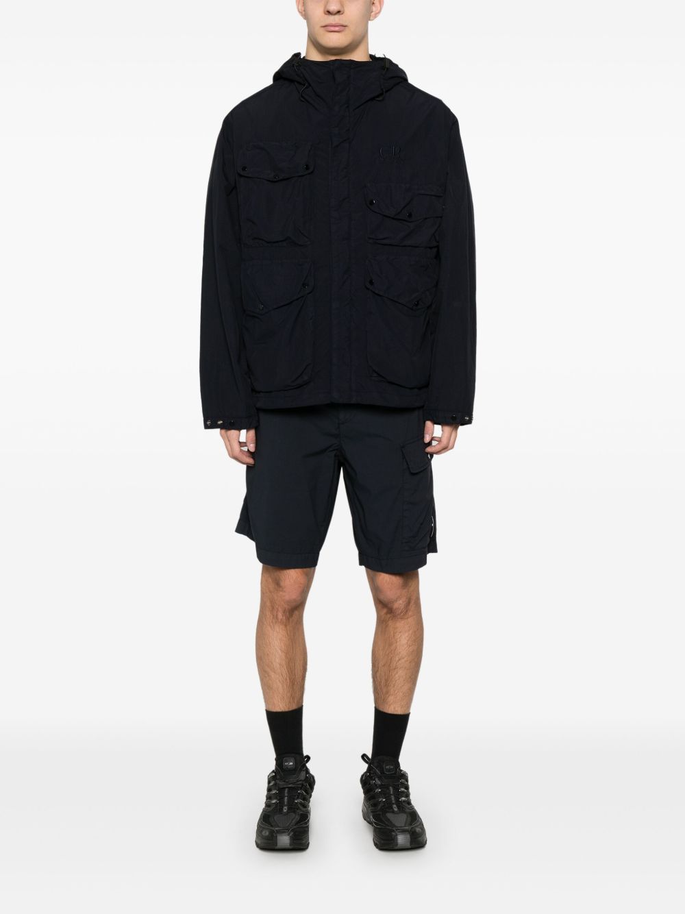 C.P. Company Shorts - Blue and green | a46d2fc7cd63b61e3be9a8ee0c571f301e366bd7