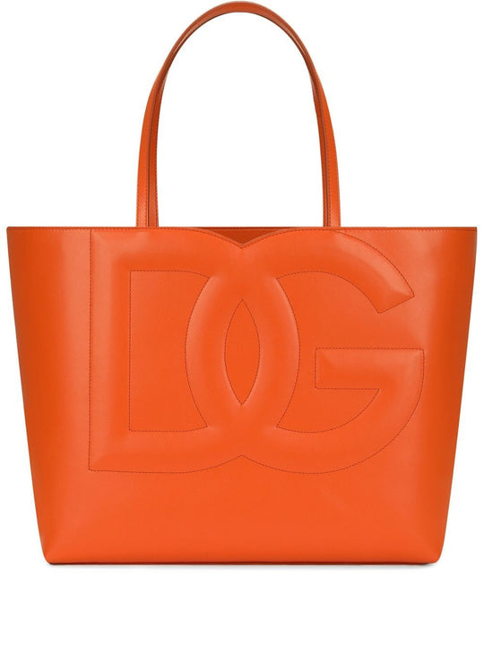 Dg Logo Medium Shopping Bag