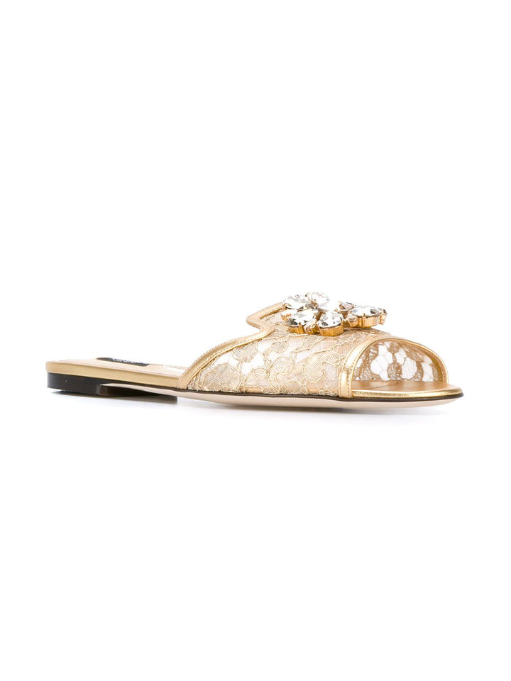 Dolce & Gabbana Sandals - Brown | 8108205bf15b3862f5c8f428d9337c9459d108f8