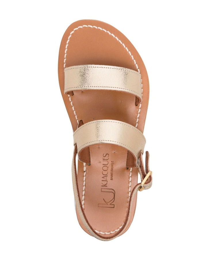 K Jacques St Tropez Sandals - Brown | b828287e7edb59db93157b2eef3ffc0e360a922f