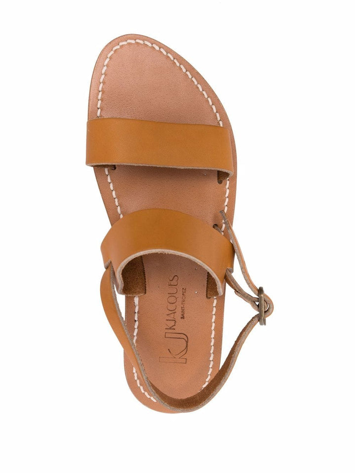 K Jacques St Tropez Sandals - Brown | 89c6a20581533a5f352fbfb0d35ab0abaed98ba8