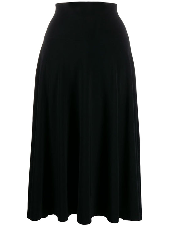 Flared Jersey Skirt