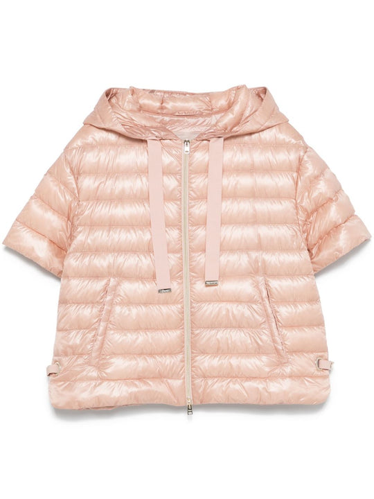 Nylon Short Down Jacket