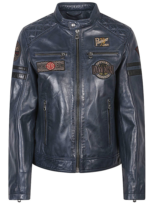Walkora Leather Moto Jacket