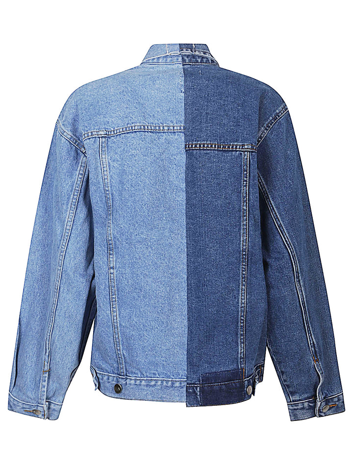 E.L.V. Denim Coats - Blue and green | 497c31040fe0d73f0c96af280008a4e3eae4834c