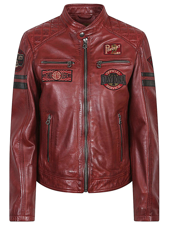 Walkora Leather Moto Jacket