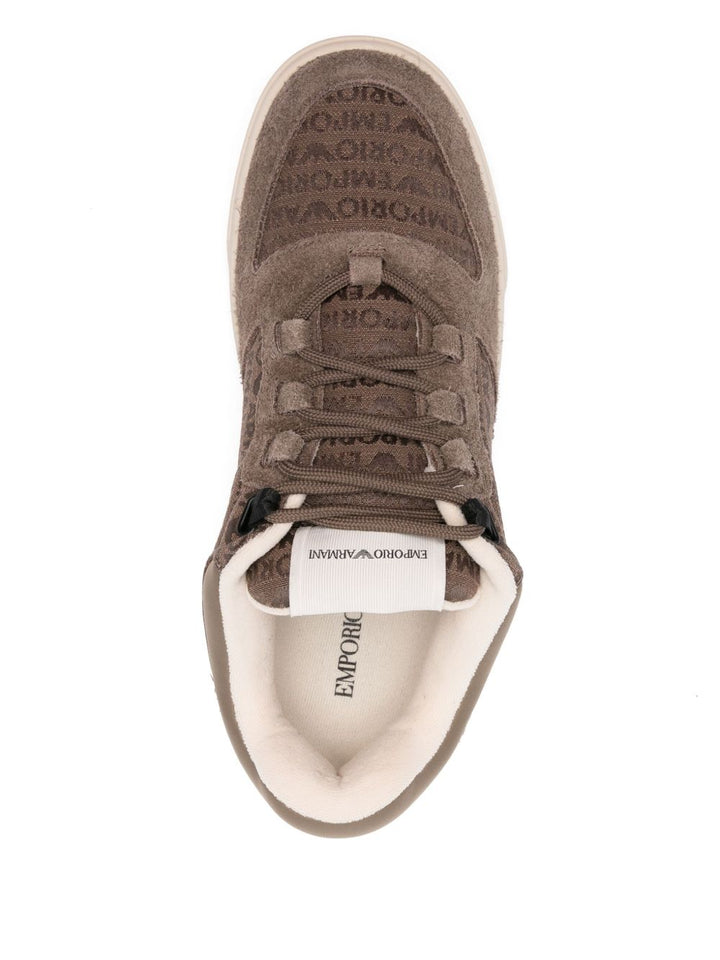 Emporio Armani Sneakers - Brown | 22dba3f9c87791988f036153122d70986da84d48