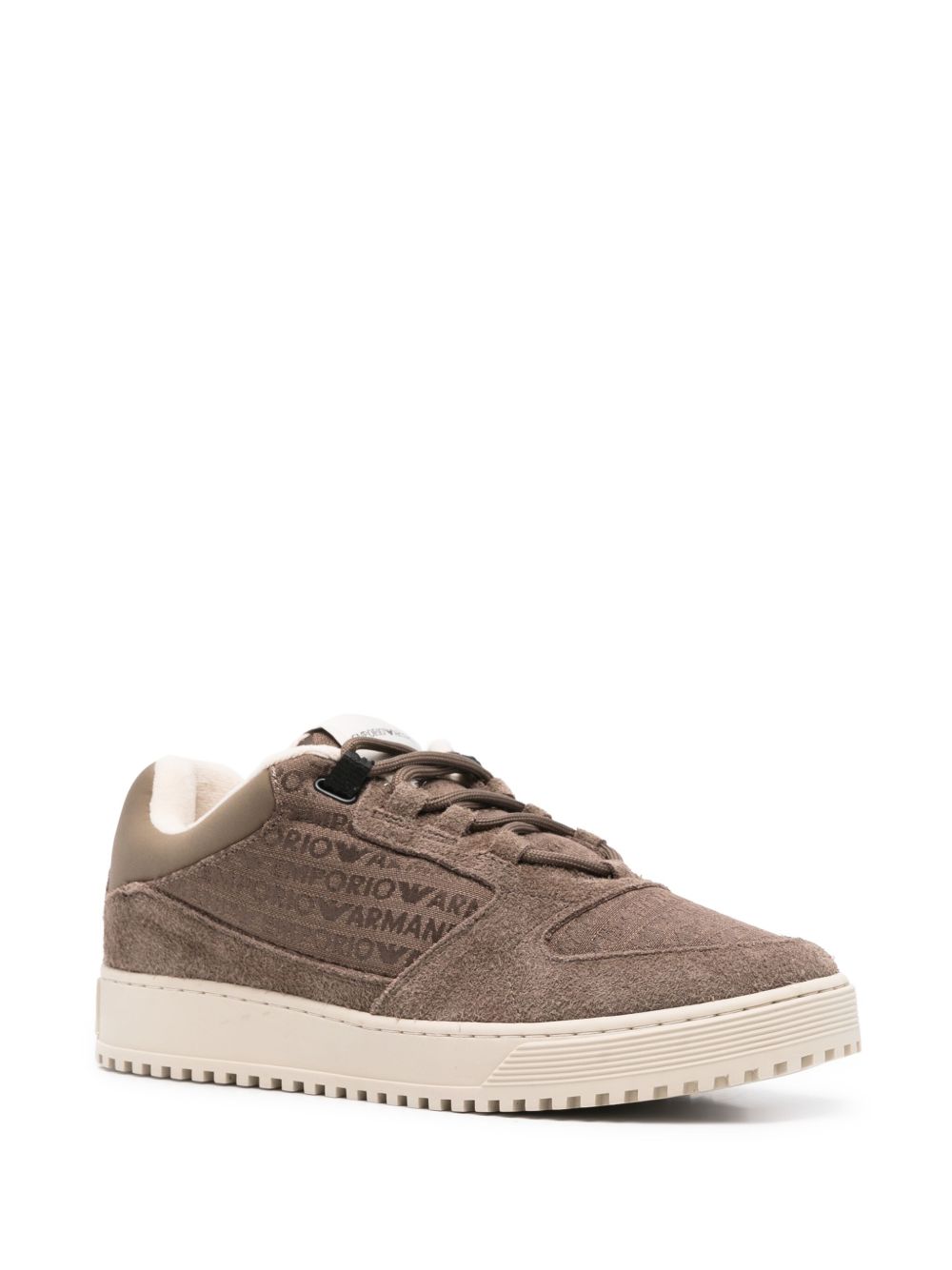 Emporio Armani Sneakers - Brown | d874637f164f20d312bcb8dc0aa6f2ea03cf770f