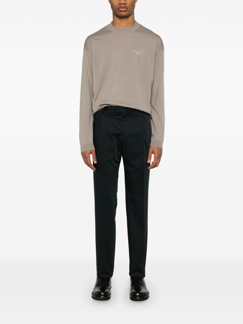 Emporio Armani Sweaters - Brown | 60dca119cc37fbdc40826269721e481b906f06d1