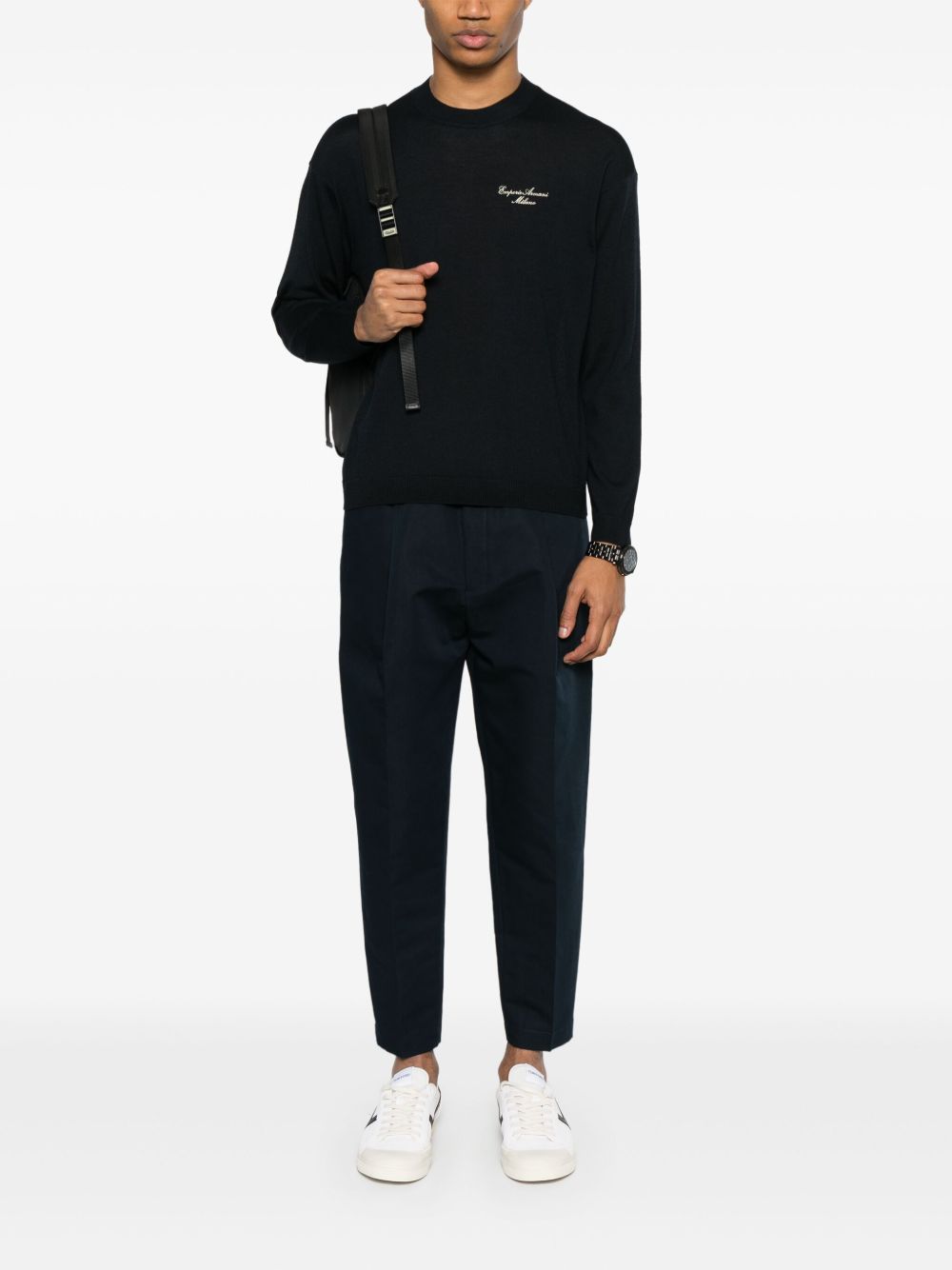 Emporio Armani Sweaters - Blue and green | 254046e07d7b932f54da6841606dfcb9fcfbcc45