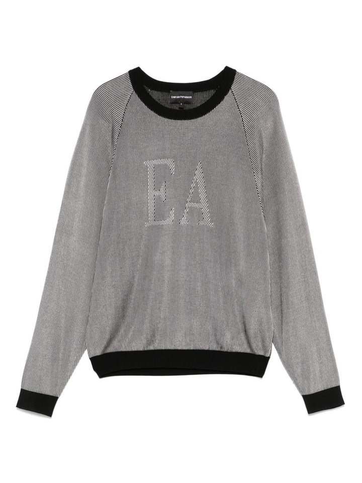 Emporio Armani Sweaters - Blacks and greys | a3aa9f81558ff71f66294dcca96cf729ed388df6