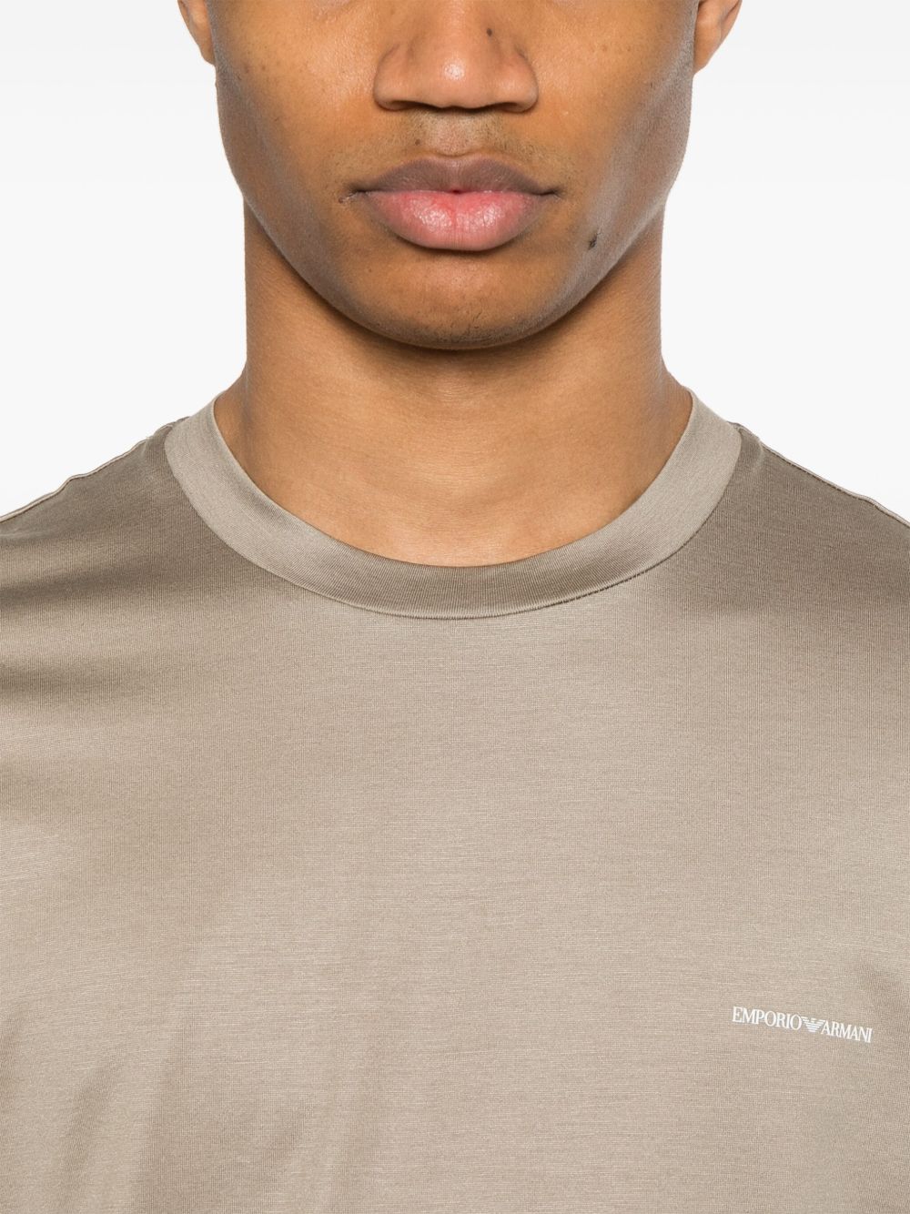 Emporio Armani T-shirts and Polos - Brown | 0e5232839baf28e1f7fdbaa822caae128b19821e