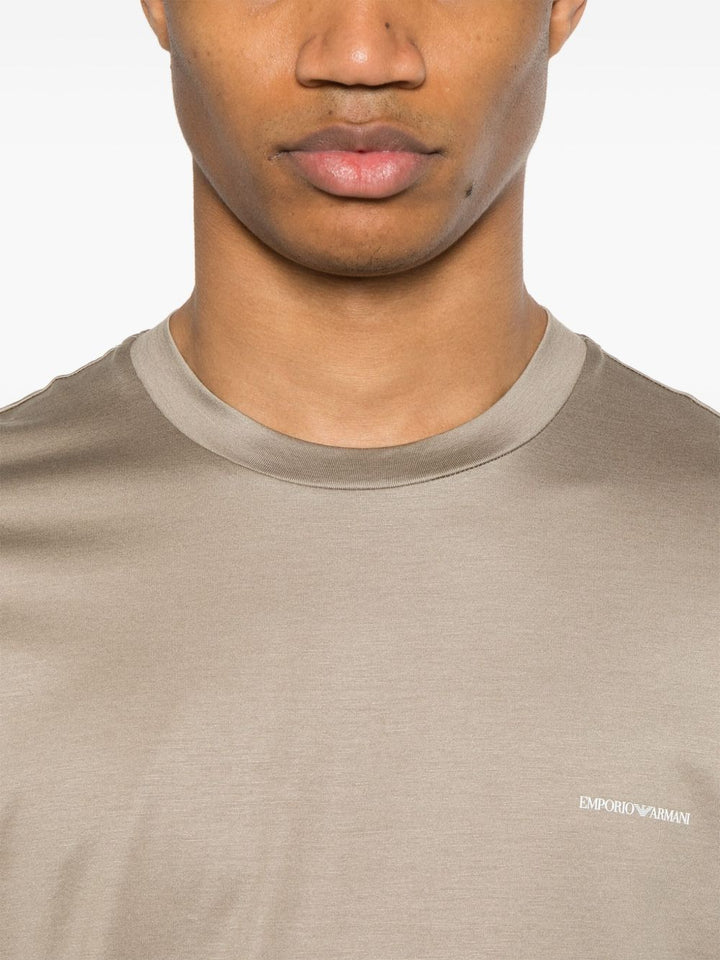 Emporio Armani T-shirts and Polos - Brown | 0e5232839baf28e1f7fdbaa822caae128b19821e
