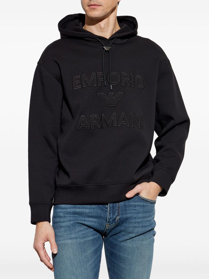 Emporio Armani Sweaters - Blacks and greys | 9edd16d7c2aff2fcca57edbc4b3179021548b96c