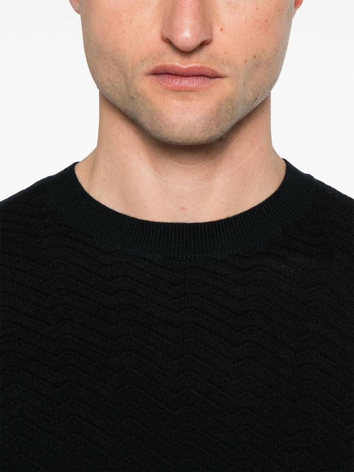 Emporio Armani Sweaters - Blue and green | 767973697783bc2e3e6f7008a6e12a77d261275d