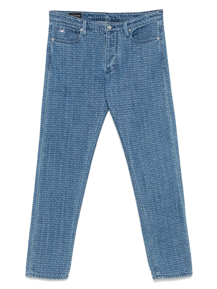 Emporio Armani Jeans - Blue and green | 98dc8adc128d3a026a6ff8a1a721125c1c3b7046