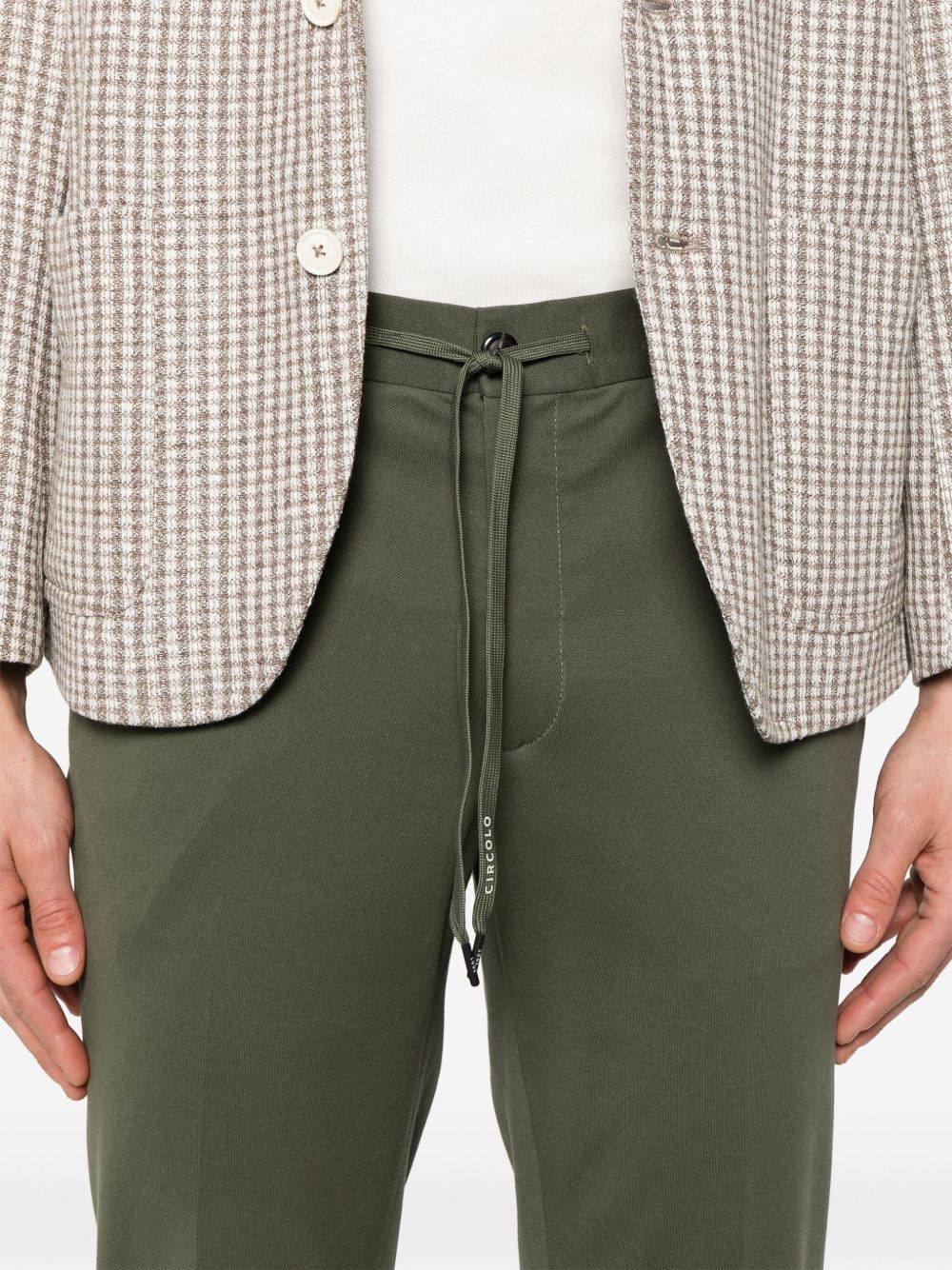 Circolo 1901 Trousers - Blue and green | b8373ee888eee5b986c5ae05fcfee4493fde585c