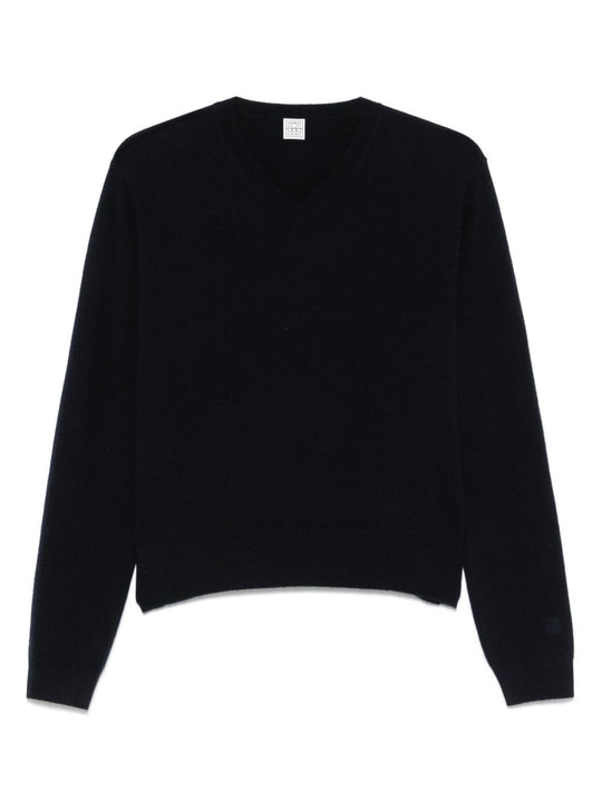 Cashmere V-Necked Sweater